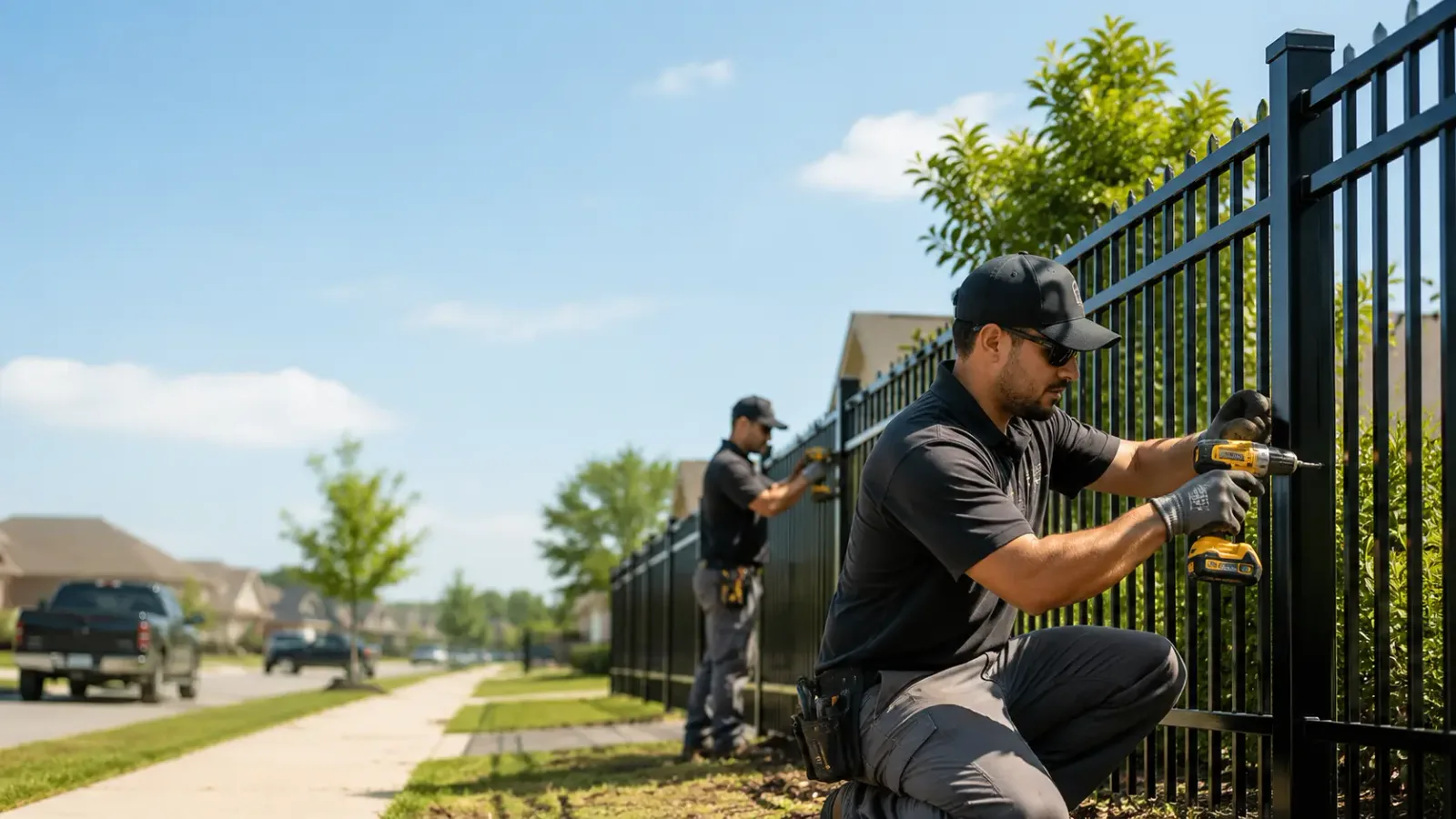 Metal Fence Installation in Sobieski, WI
